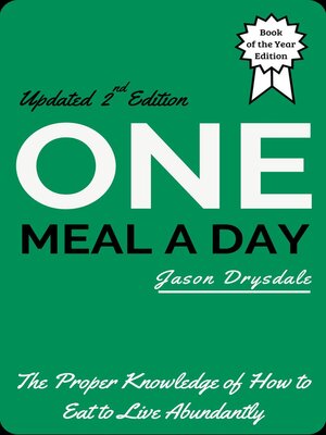 cover image of One Meal a Day